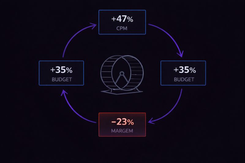 Ciclo de aquisição: CPM, CAC, Budget e Margem